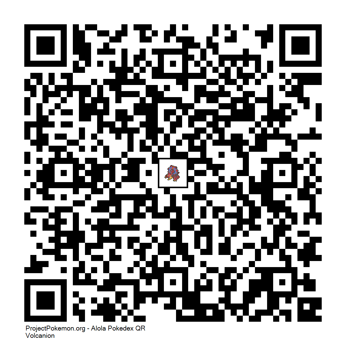 Cdigo QR de Volcanion